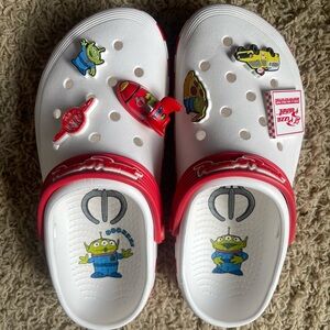 Toy Story Pizza Planet Crocs